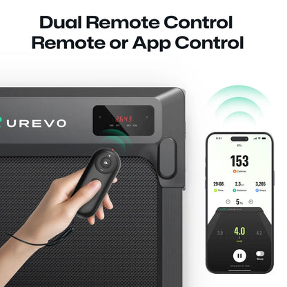 UREVO SpaceWalk E1L – Kompakt Smart Walking Pad til Hjemmet