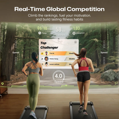 UREVO SpaceWalk E1L – Kompakt Smart Walking Pad til Hjemmet