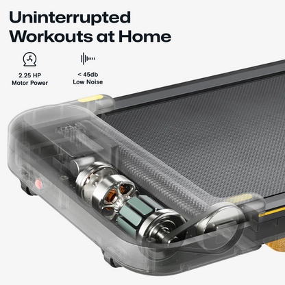 UREVO Strol 2E – Foldbart & Støjsvagt Løbebånd til Hjemmet