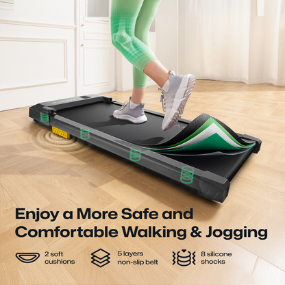 UREVO SpaceWalk E1L – Kompakt Smart Walking Pad til Hjemmet