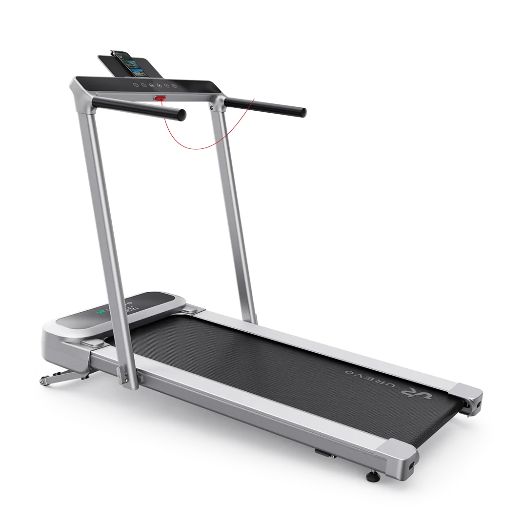 UREVO FoldiMix 5L Pro – Foldbart & Støjsvagt Løbebånd til Hjemmet