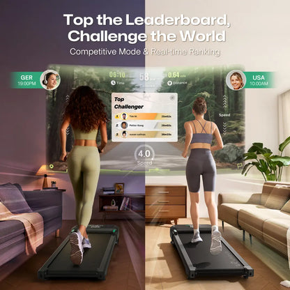 UREVO SpaceWalk 5L – Smart & Støjsvagt Under-Desk Løbebånd