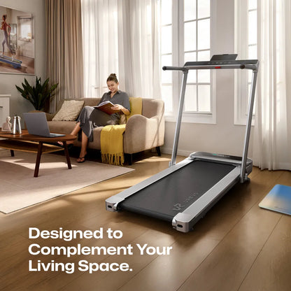 UREVO FoldiMix 5L Pro – Foldbart & Støjsvagt Løbebånd til Hjemmet