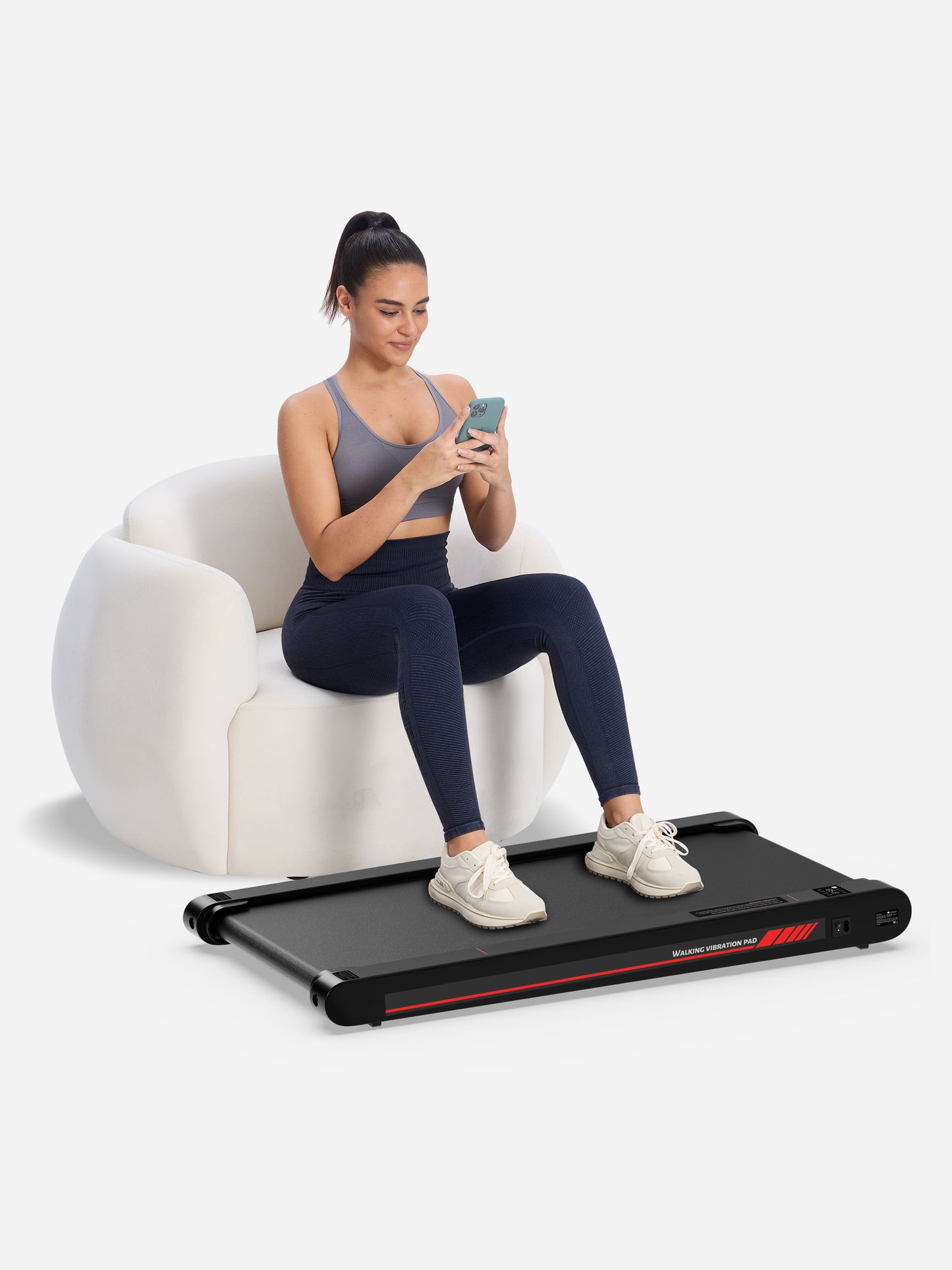 Sperax P1 – Kompakt & Støjsvagt Løbebånd med Vibrationsplade