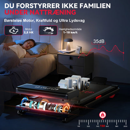 Home Fitness Code Y3 Foldbar Løbebånd – billede 3 af 11
