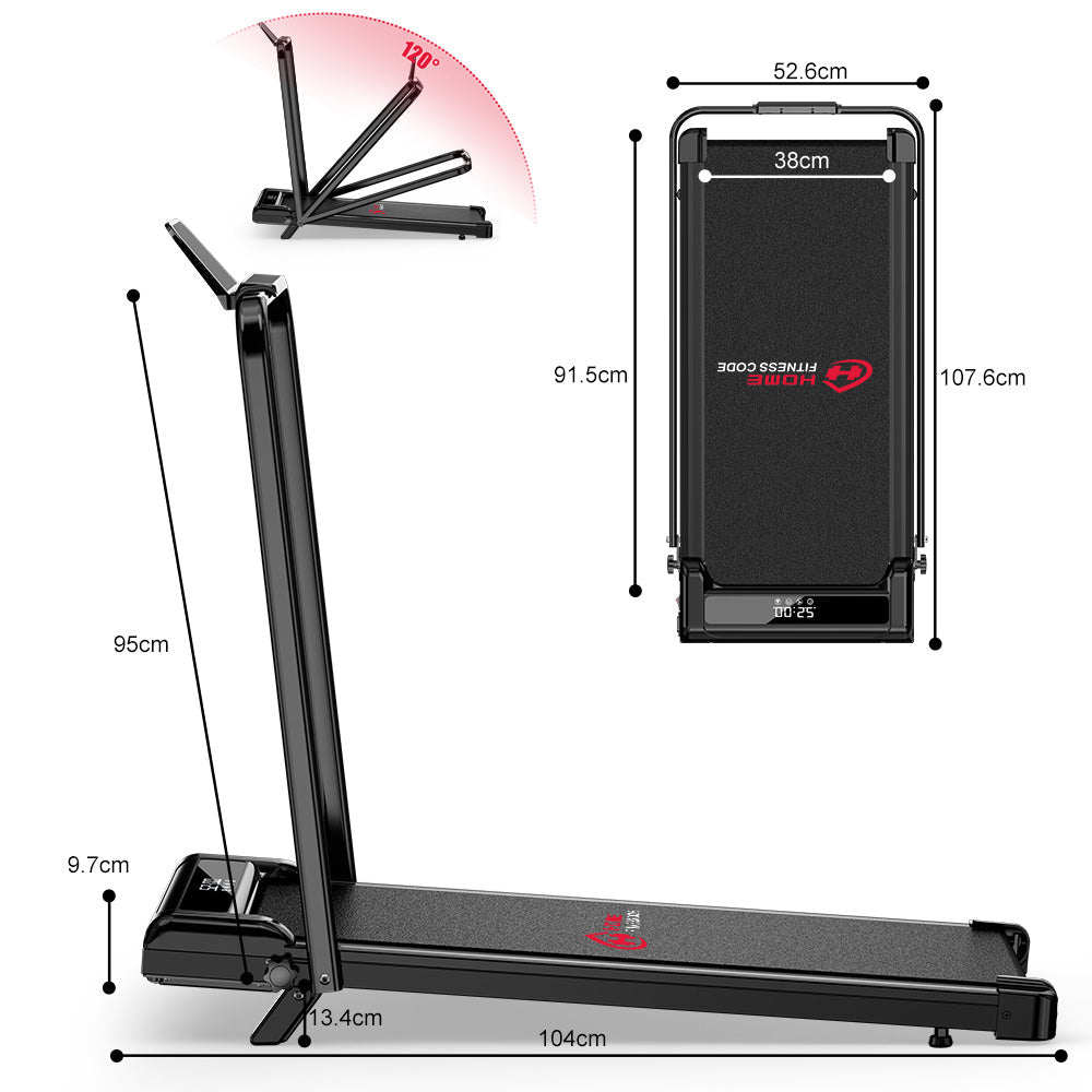 Home Fitness Code Z3 Foldbar Løbebånd – billede 7 af 20
