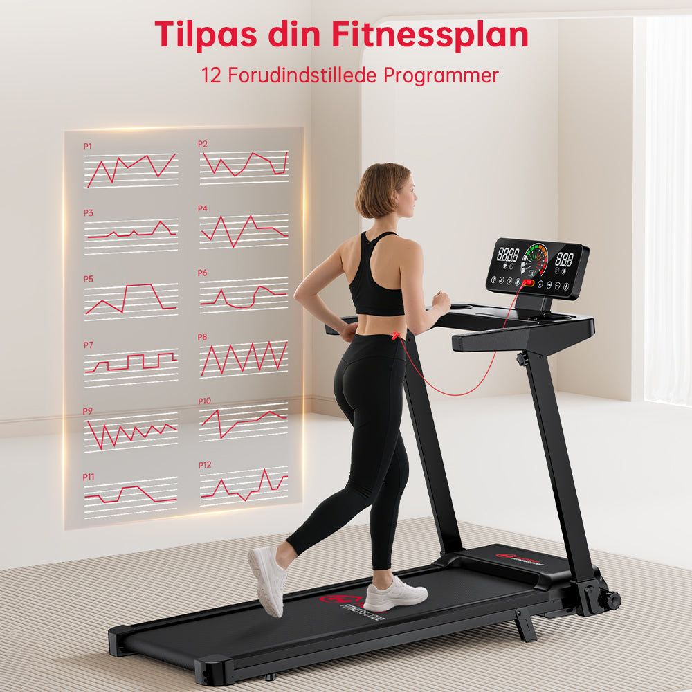 Home Fitness Code Q8 Foldbar Løbebånd