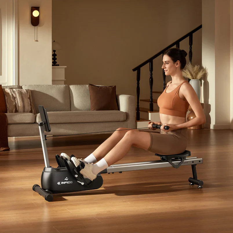 RowingPad Tech-Dynamic | Smart magnetisk romaskine til hjemmet