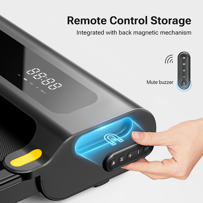 UREVO SpaceWalk Lite – Kompakt & Støjsvagt Løbebånd til Hjemmet